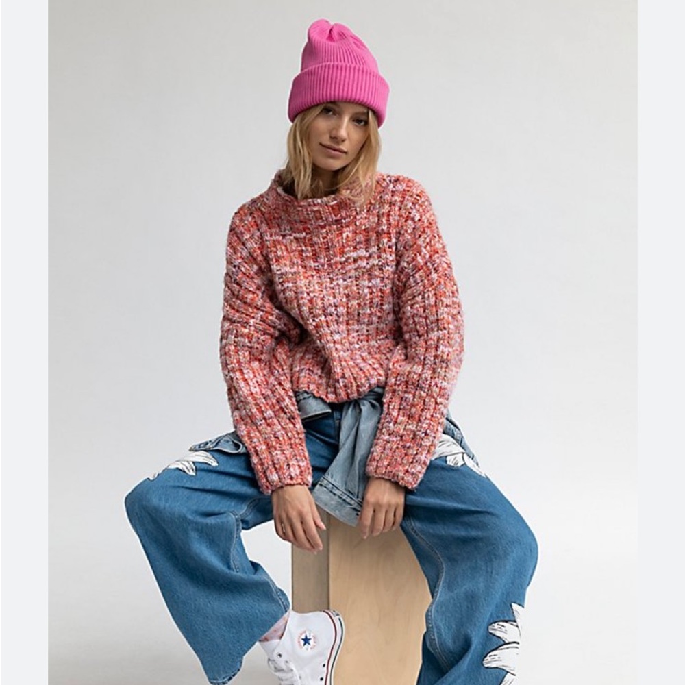 Free People Confetti Pullover Sweater